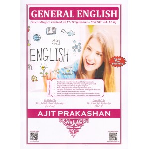 Ajit Prakashan's General English for BA. LL.B [New Syllabus] by Mr. Amol A. Rahatekar